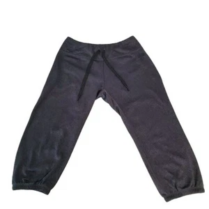 The North Face Sweat pants womens size Medium jogger Cropped gray draw string - Picture 1 of 10