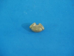 1/4"  CAST BRASS 90 DEGREE ELBOW VACUUM FUEL AIR WATER OIL GAS FREE SHIPPING - Picture 1 of 2
