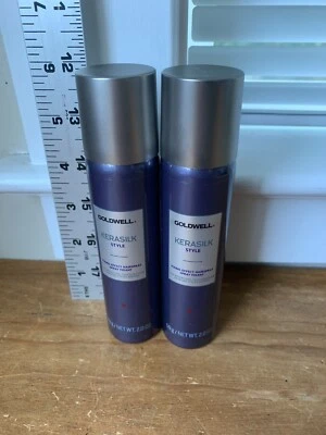 Lote de 2 lacas para el cabello Goldwell Kerasilk estilo efecto fijador viaje TSA tamaño 2,0 oz Foto 1 de 4