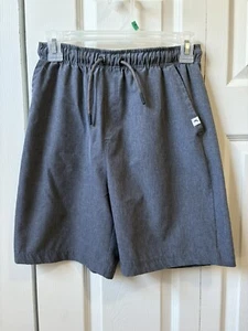 Tommy Bahama Active Shorts Boys XL Grey Pull On Drawstring Pockets 6" Inseam - Picture 1 of 6