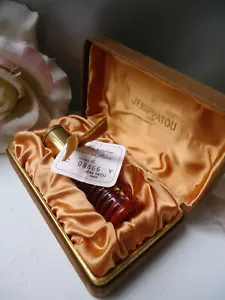 JEAN PATOU 1000 Parfum 7.5ml Vintage 1972 Spray Silk Lined Suede New Sealed Box - Picture 1 of 11
