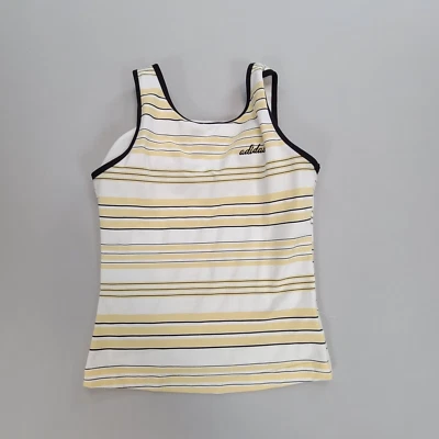 Camiseta sin mangas Adidas para niñas amarilla mediana informal sin mangas cómoda adolescentes Foto 1 de 4