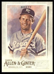 2020 Topps Allen and Ginter Base #18 George Brett - Kansas City Royals