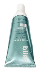 BLISS Clear Genius Acne Body Spray - 3.5 fl oz, New - Picture 1 of 4