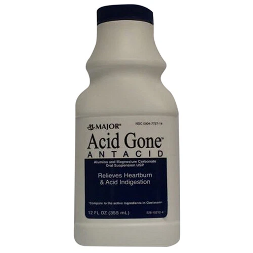 Acid Gone Antacid Liquid 12 Oz By Major Pharmaceuticals - Image 1 of 1