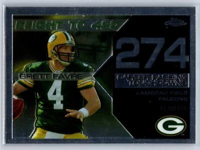 2008 Topps Chrome #BFC-274 Brett Favre Brett Favre Collection - Image 1 of 2