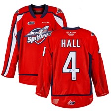Taylor Hall Windsor Spitfires Autographed CHL Hockey Jersey