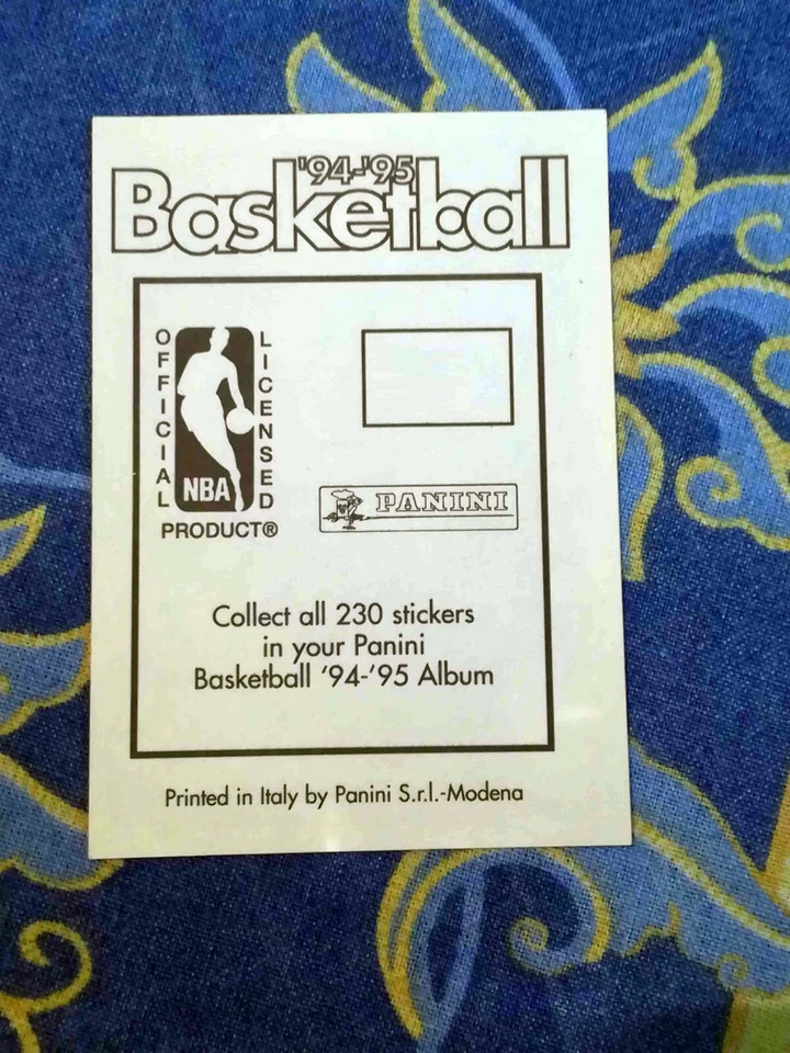 PANINI NBA Basketball 1994 1995 94 95 PICK ANY STICKER NM/MINT - Image 1 of 1