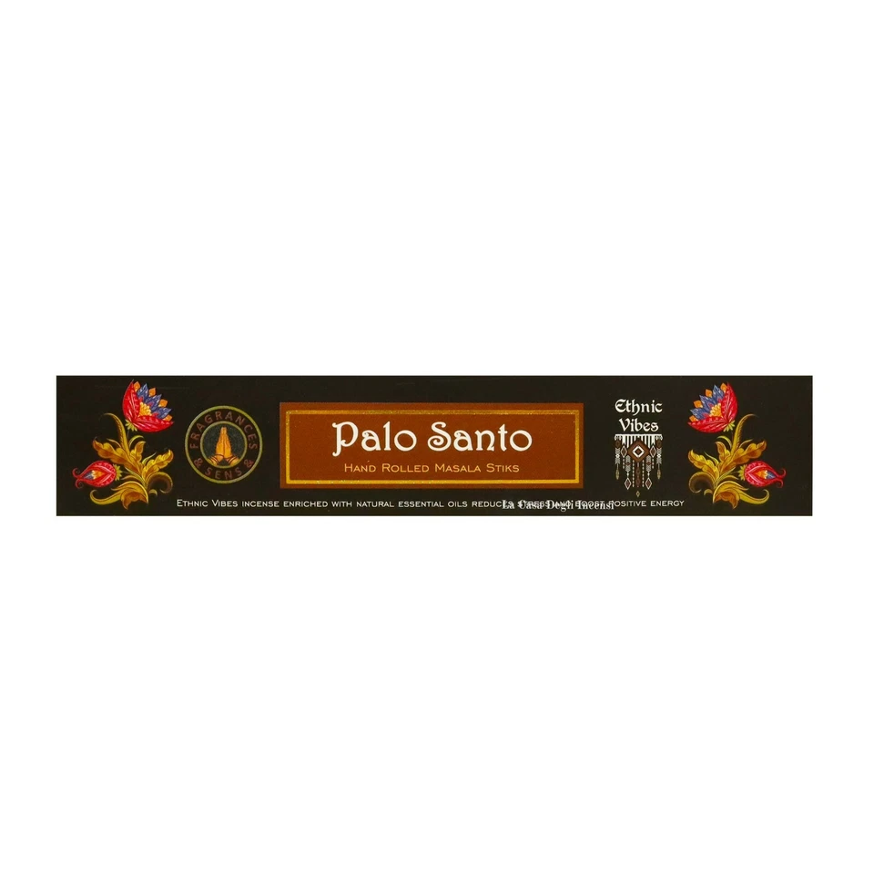 Bastoncini di Incenso Profumato al Palo Santo Naturale Ethnic Vibes