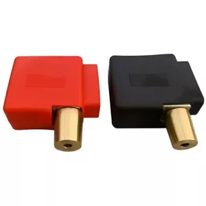 Ultimate Positive Negative Battery Terminal Pair 0/4 /8 AWG with Top Post Port - Picture 1 of 9