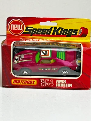 Matchbox Speed Kings K-54 AMX Javelin with Original Box - Image 1 of 4