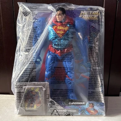 DC Comics Extra Large 12" Metal Force Heroes Superman Action Figure - Image 1 of 3
