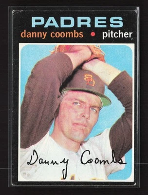 1971 Topps Danny Coombs #126 - Image 1 of 2