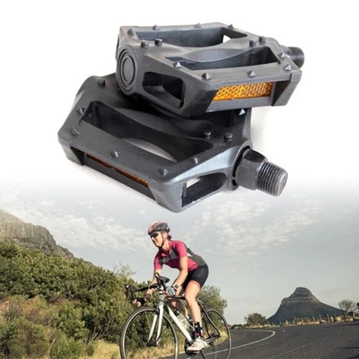 Professional Grade 916 Inch Plastic Resin Bike Pedals for Adult Cyclists - image 1 of 4