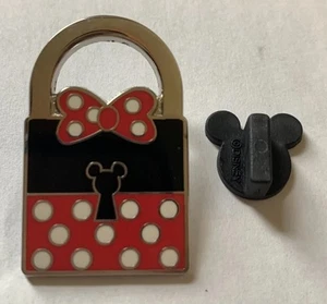 DISNEY CHARACTER LOCK MYSTERY 13 REFLECTIONS OF EVIL PWP LR PIN MINNIE MOUSE - Picture 1 of 2