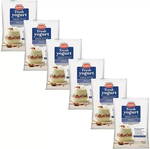 EasiYo Wellbeing Greek Style Unsweetened Yogurt Mix - Pack of 6 - Picture 1 of 1