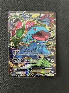 Venusaur Ex XY123 Black Star Promo Full Art Ultra Rare Pokemon Card - Picture 1 of 7