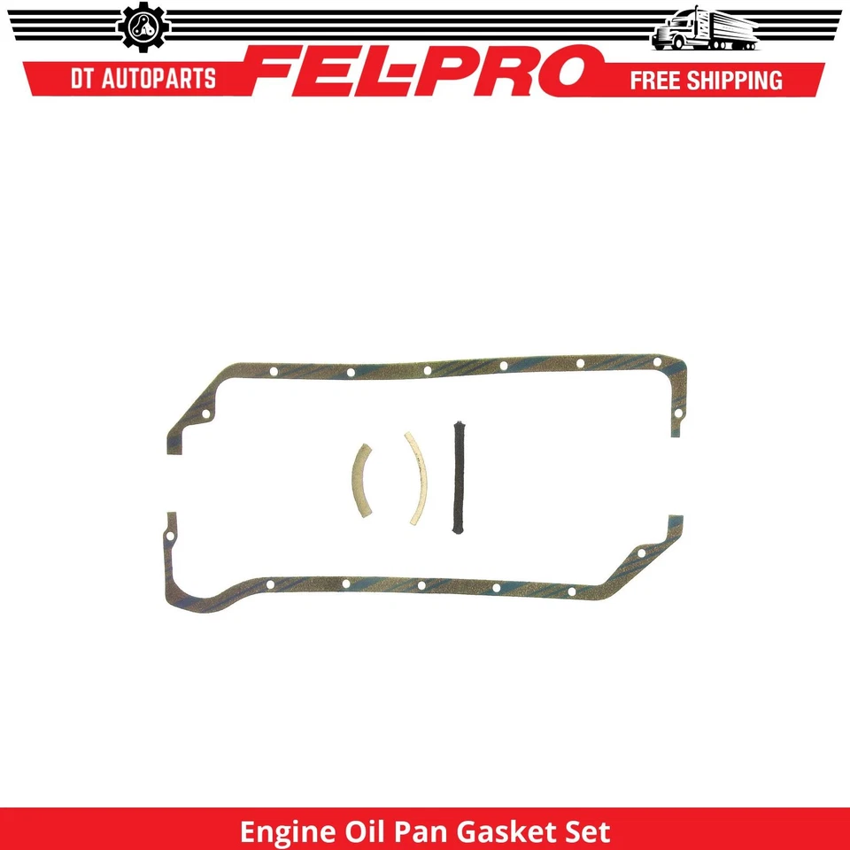 Juego de juntas de cárter de aceite de motor Ford Sunliner 1952-1953 Fel-Pro Foto 1 de 1