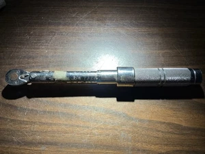 Proto Spezialeinsätze Mikrometer Drehmomentschlüssel 6062CX 1/4 Endantrieb 40-200 Zoll/Pfund   - Bild 1 von 9