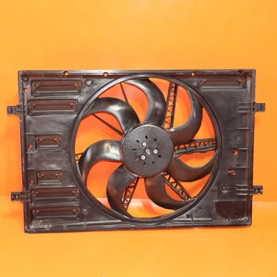 AUDI S3 A3 TT TTS COOLNG FAN LEFT 2017 2018 2019 2020 2021 2022 2023 5Q0121203DE - Image 1 of 4