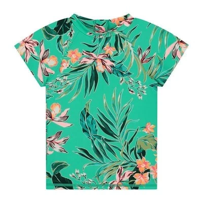Shiwi Mädchen Schwimmshirt Badeshirt Sonnenschutz UV-Shirt, 116 cm (5-6 Jahre)
