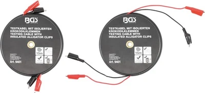 BGS Krokodilklemmen-Kabelbox | 15 m