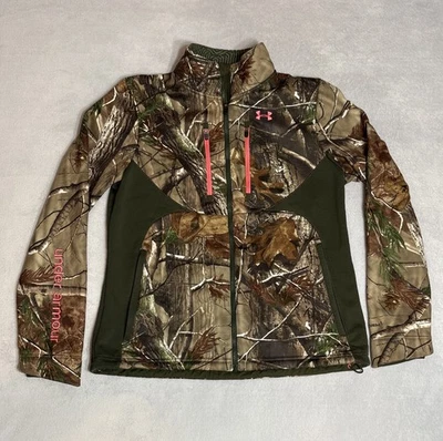 Chaqueta Under Armour UA Storm para mujer M Scent Control Cold Gear RealTree camuflada usada en excelente estado Foto 1 de 4