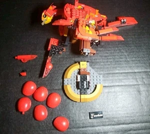 LEGO Harry Potter: Fawkes Dumbledore's Phoenix (76394) For Parts - Picture 1 of 8