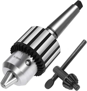 Super Heavy Duty 5/8" (16Mm) Drill Chucks with K32 Chuck Key and MT2 Shank | #2 - Picture 1 of 12