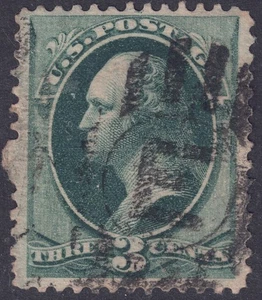USA 1873 George Washington (3c verde) us - Picture 1 of 1