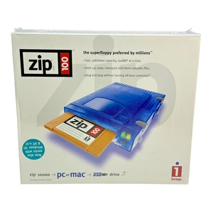 Clé USB portable Iomega Zip 100 compatible PC ou Mac - Photo 1/5