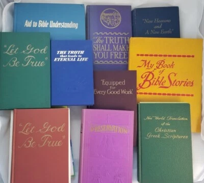 Lot of 10 Watch Tower Bible And Tract Society Books - Image 1 of 4
