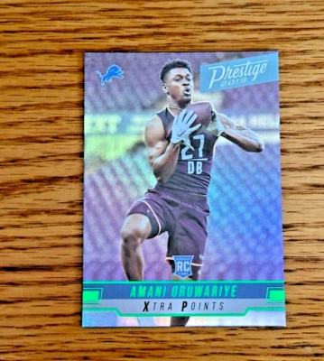 AMANI ORUWARIYE 2019 Panini Prestige #214 Rookie RC Xtra Points Green - Image 1 of 2