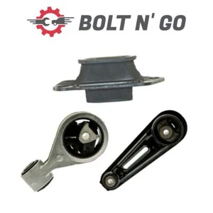 3PCS Transmission & Torque Strut Mount Fits Nissan Sentra 07-12 2.5L Manual - Picture 1 of 9