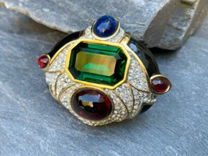 Rare Vintage Signed CINER Jewels of India Pin / Brooch - Picture 1 of 4