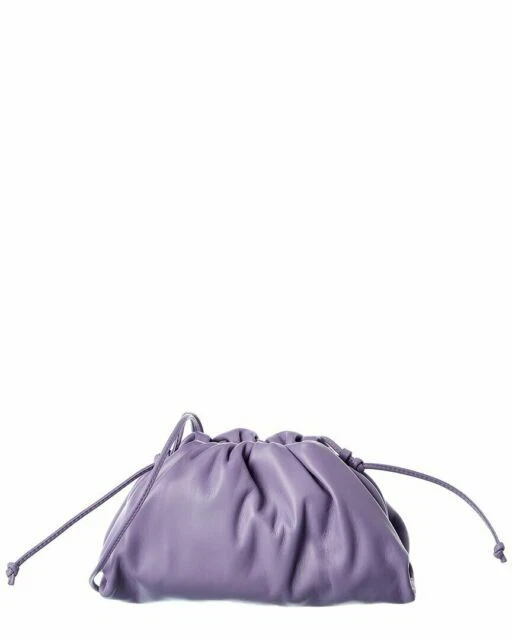 Bottega Veneta Mini Pouch Lavender Leather