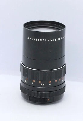 Pentacon electric 135mm 1:2,8 Teleobjektiv fürM42 Gewindeanschluss - Bild 1 von 4