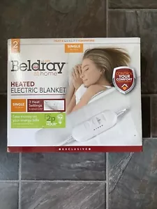 Beldray Heated Electric Blanket Single Brand New - Picture 1 of 2