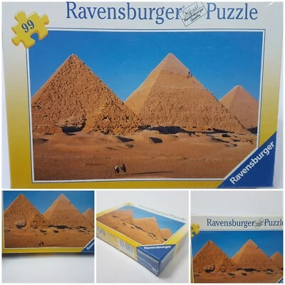 Ravensburger 99 Pc Puzzle Jigsaw "PYRAMIDS OF GIZA" Kid Boy Girl Game Toy 3-5 - Image 1 of 4