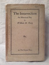 William H Terry, The Insurrection - 1st/1st 1927 Cayme Press, Original Jacket