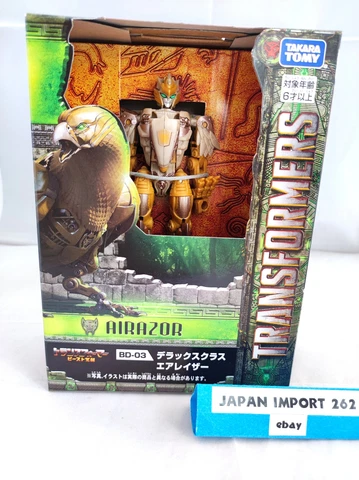 Takara Tomy Transformers: Rise of the Beasts BD-03 Deluxe Class Airazor N2 Cover