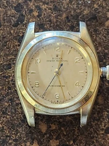 Rolex Oyster Perpetual “Bubble Back” 14k Gold, Automatic Chronometer, Rare 1947 - Picture 1 of 18