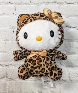 Hello Kitty Leopard 10” Plush 2009 Sanrio RARE - Picture 1 of 4