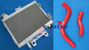 Aluminum radiator +hose for Honda CR250 CR 250 R CR250R 2-stroke 1997 1998 1999 - Picture 1 of 8