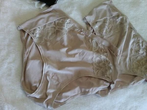 M&S Marks & Spencer silky briefs pants x 2 pairs uk 12 euro 40 usa 8 - Picture 1 of 5