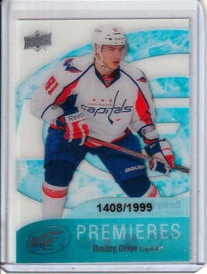  2011-12 Upper Deck Ice #56 Dmitry Orlov RC 1408/1999 - CAROLINA HURRICANES - Image 1 of 2