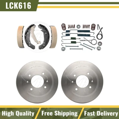 Tambores de freno traseros y zapatas de freno kit de resorte de hardware para Kia OptimaRaybestos 2002 Foto 1 de 4