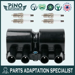 Bobina de encendido + 4 bujías UF503 para Chevy Aveo Optra Pontiac Wave Suzuki 1,6 L - Imagen 1 de 5