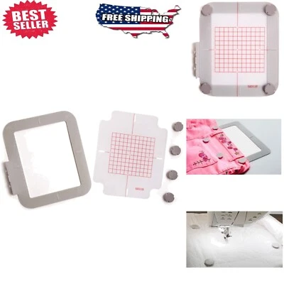 Aro magnético de metal 4x4 para Brother/Babylock - Experiencia de bordado sin esfuerzo Foto 1 de 4