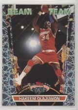 1992-93 Topps Stadium Club Beam Team Members Only Hakeem Olajuwon #16 HOF